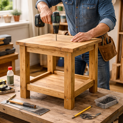 Don't drill into your table!